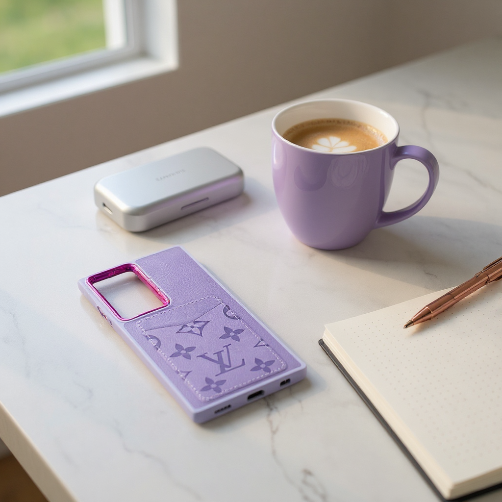 Чехол LV кошелёк для Xiaomi Redmi Note 13 Pro 4G – женский премиум, с отделением для карт — фото 1