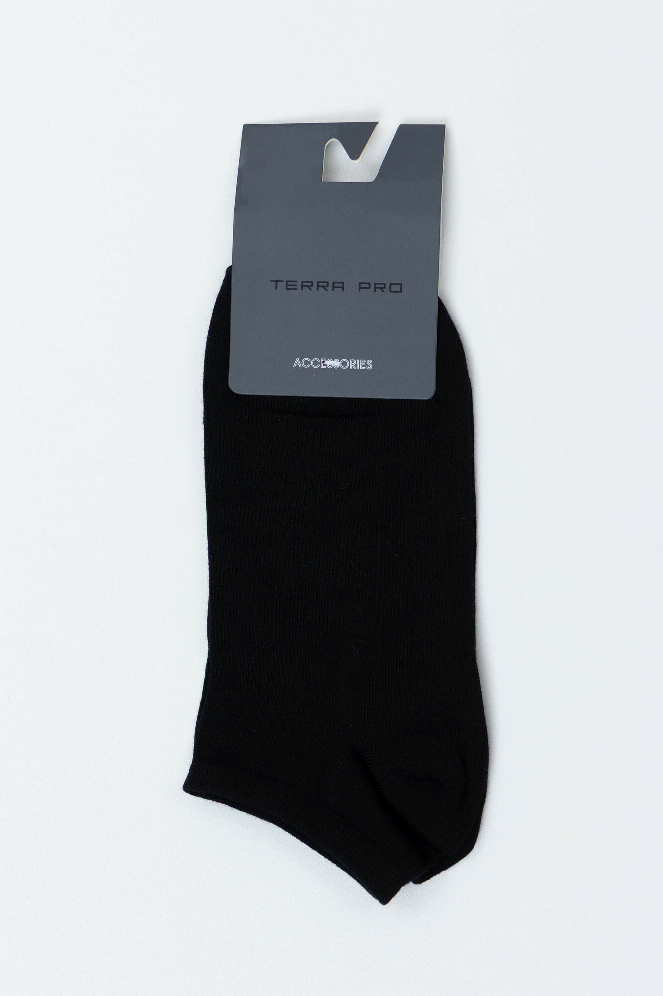 Носки спортивные TERRA PRO, размер 1, black