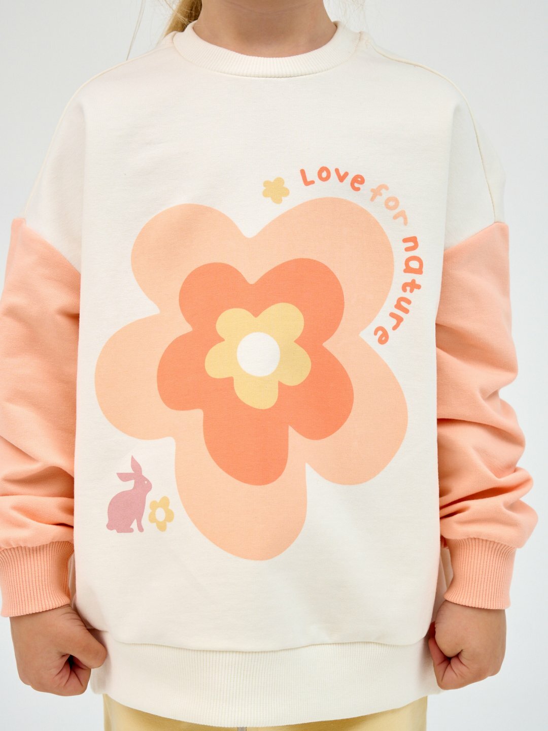 Толстовка neo, размер 104, белый — фото 1