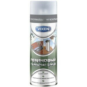 Герметик резиновый спрей 520мл Vixen арт  vx90200