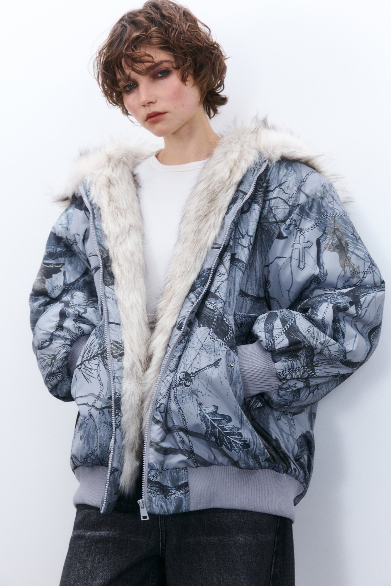 Бомбер Befree Young Casual размер S мультиколор