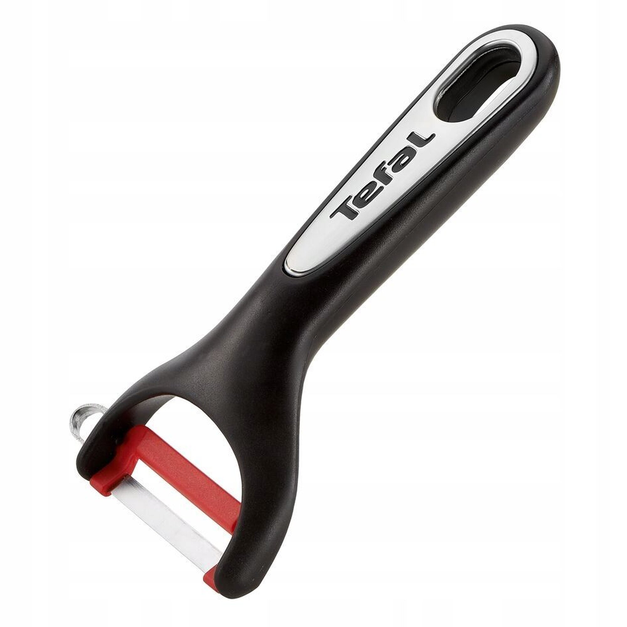 Овощечистка Tefal PEERLING Ingenio, силикон, пластик, 13см, черная