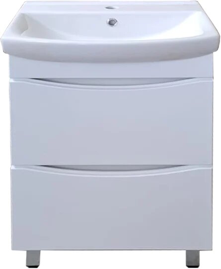 Тумба под раковину без столешницы Emmy Клермонт 55 напольная
