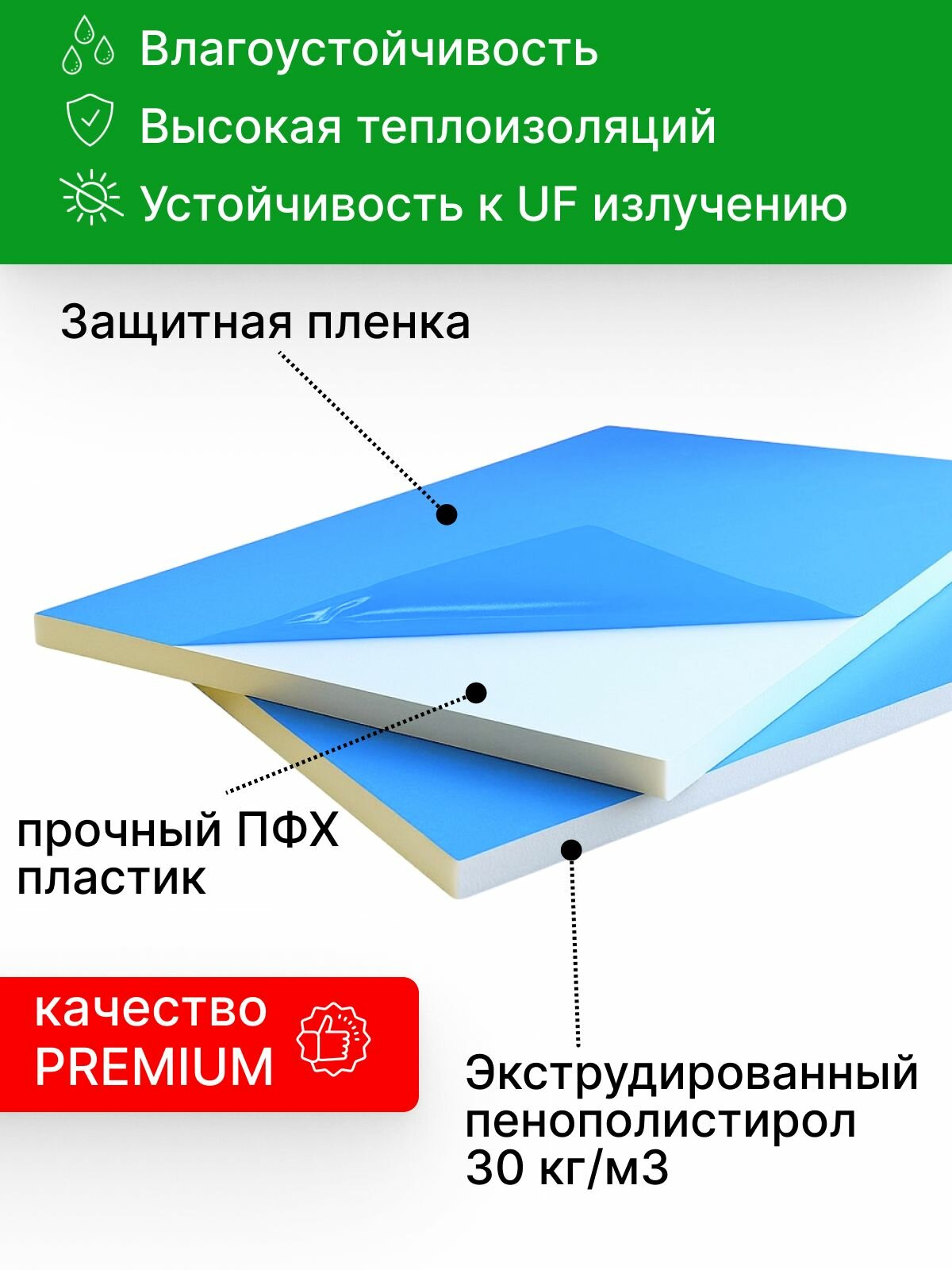 Теплые панели ПВХ для внутренней и наружной отделки и перегородок ( 32мм) 6 шт 80*100 — фото 1