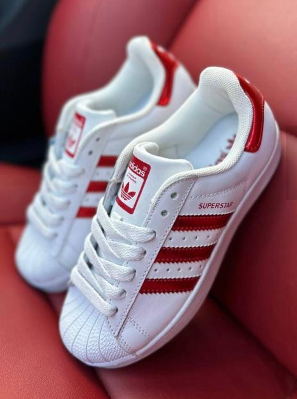 Кроссовки  1 Low, полнота M (US)/ на среднюю стопу, размер 37, White Red