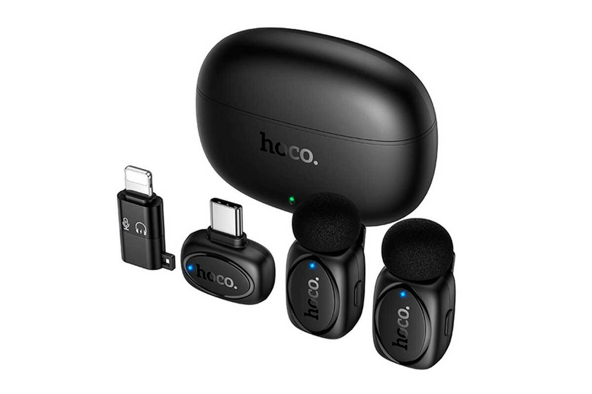 Микрофон HOCO L19, Bluetooth, универсальный, высокое качество — фото 1