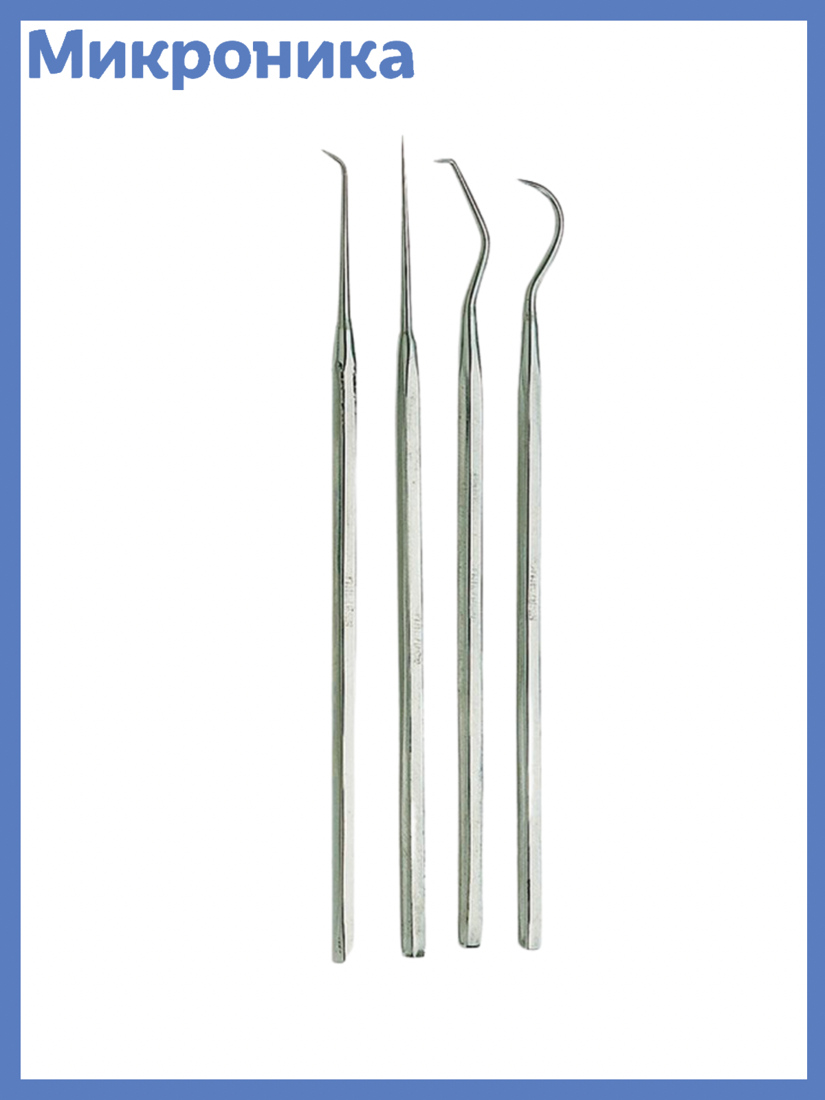 Набор захватов Pro skit 1PK 3178  для точной работы в электронике  нержавеющая сталь