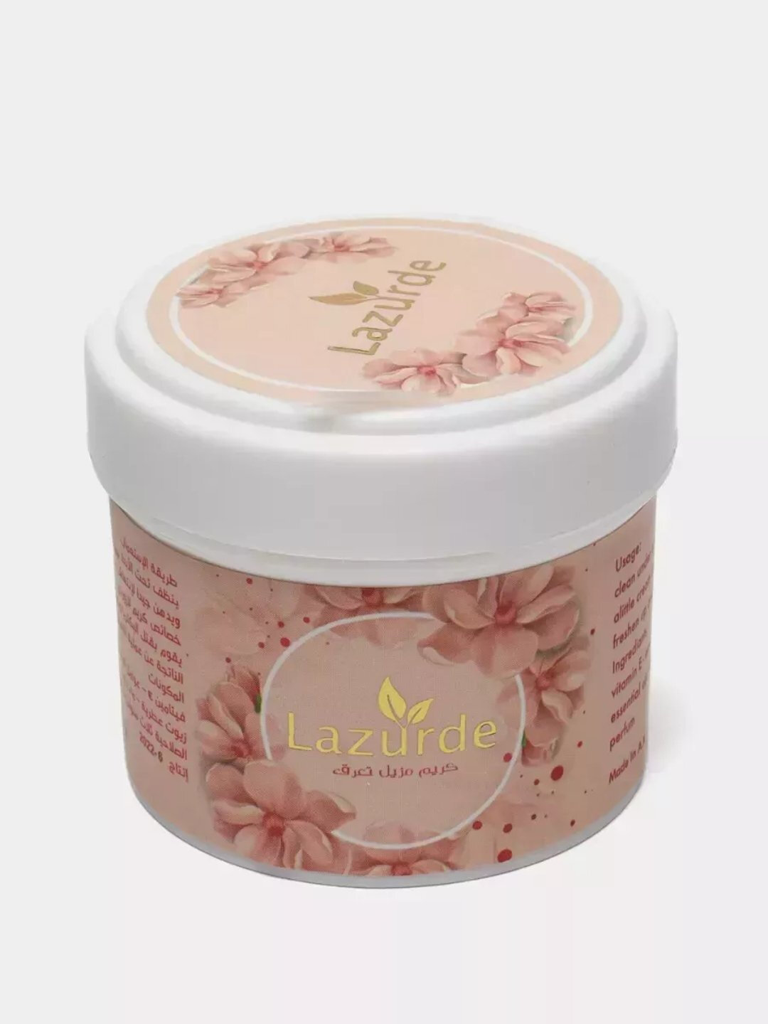 Дезодорант-антиперспирант Lazurde, ароматизированный крем-антиперспирант, 50 г