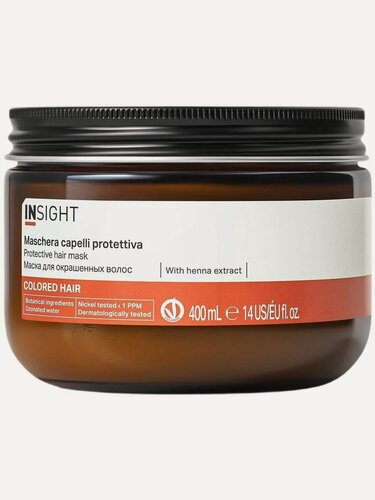 Изображение товара INSIGHT Маска для окрашенных волос COLORED HAIR, защита цвета, 400 мл