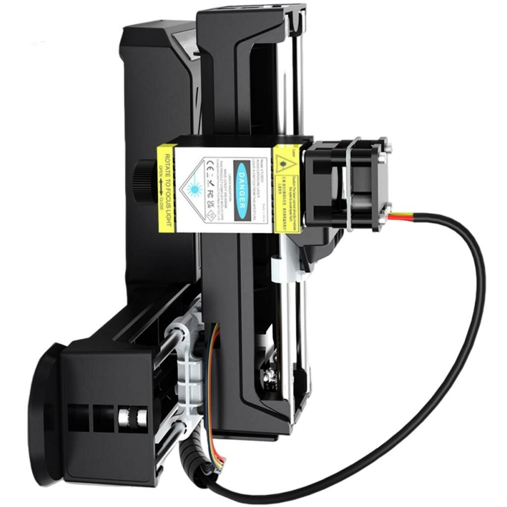 Портативный лазерный гравировальный станок 0.5 Вт, Черный - EU