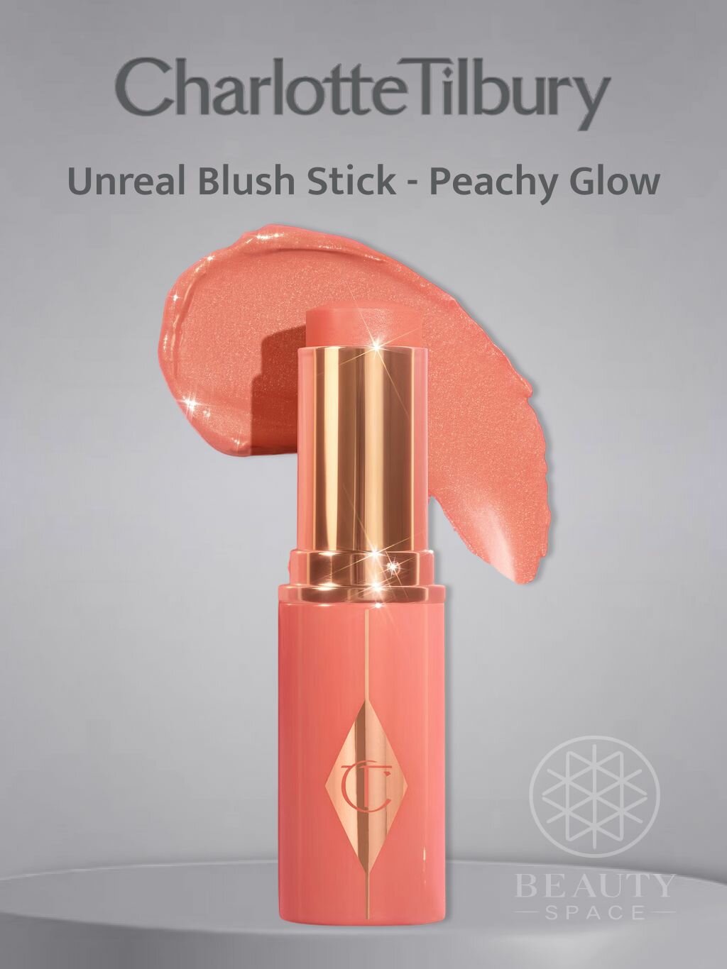 Charlotte Tilbury Румяна Unreal Blush Stick (Peachy Glow), 9g