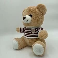 Плюшевая "Медведь", 45см, гипоаллергенный холлофайбер, премиум-качество, мягкая — фото 1