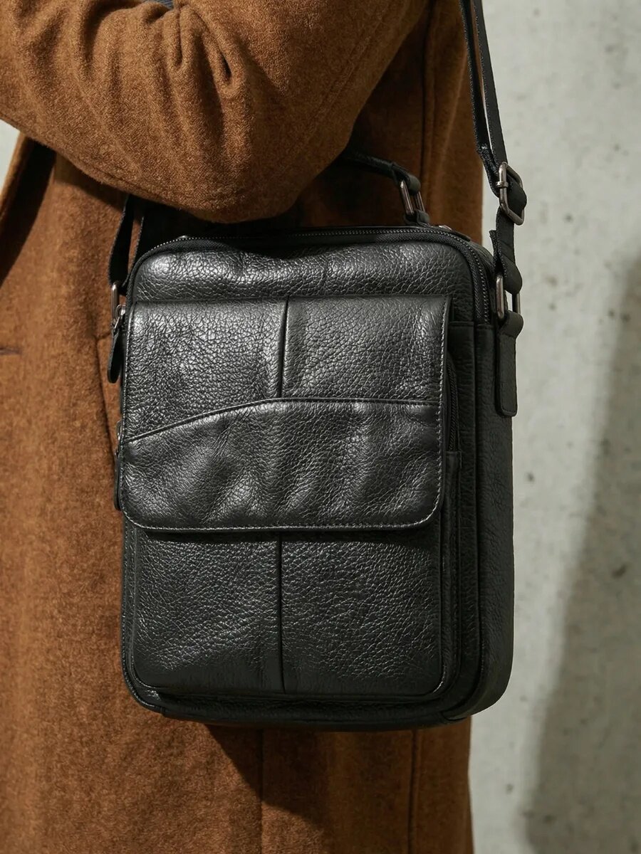 Сумка барсетка Daniele Riccardi, черный — фото 1