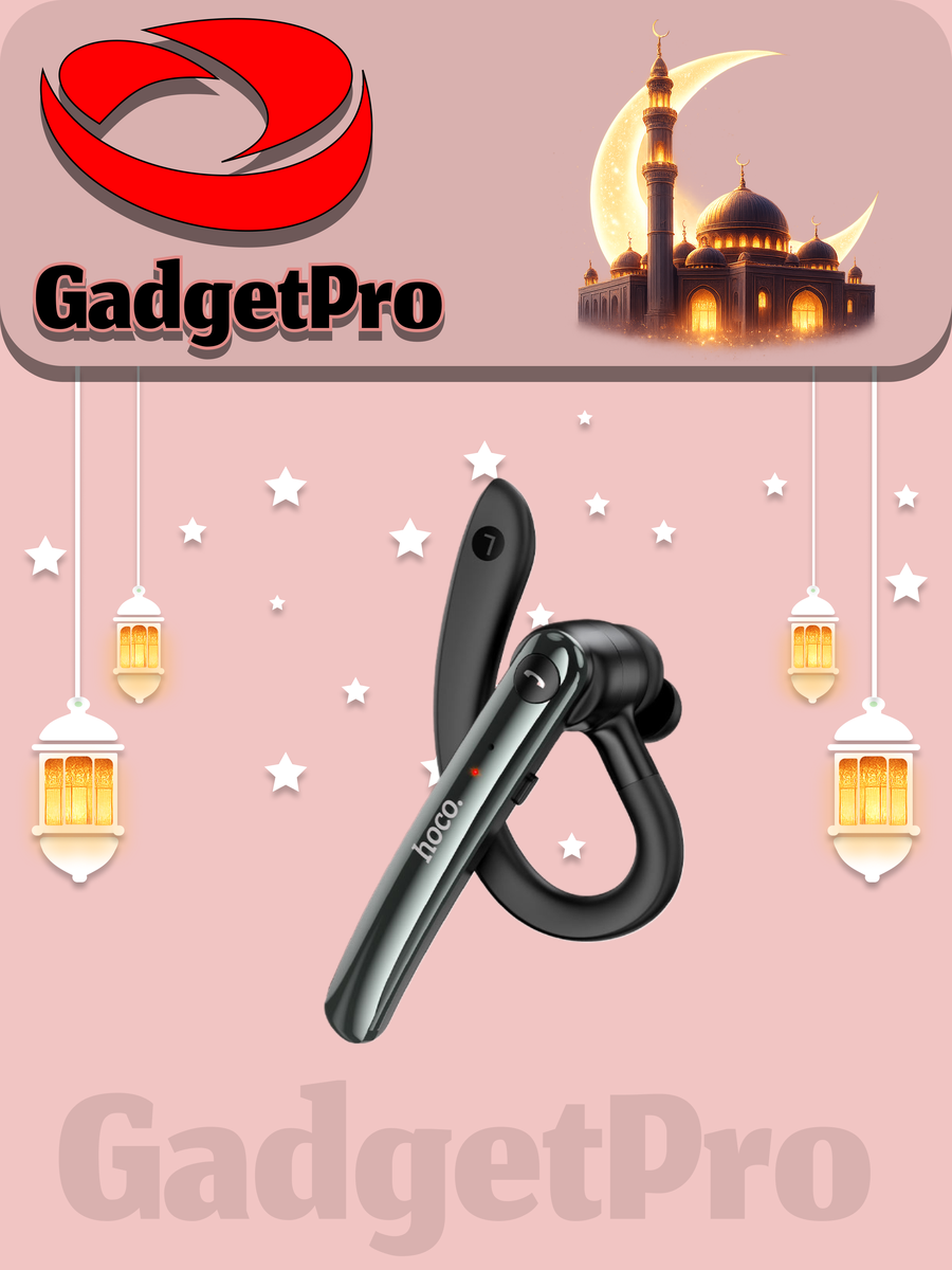 Беспроводная бизнес-гарнитура Hoco S19: Bluetooth гарнитура для работы, с шумоподавлением и микрофоном (Hoco S 19)