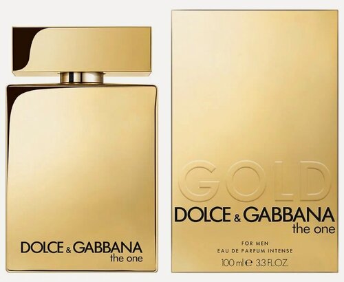 Изображение товара DOLCE&GABBANA парфюмированная вода The One For Men Gold Intense, 100 мл