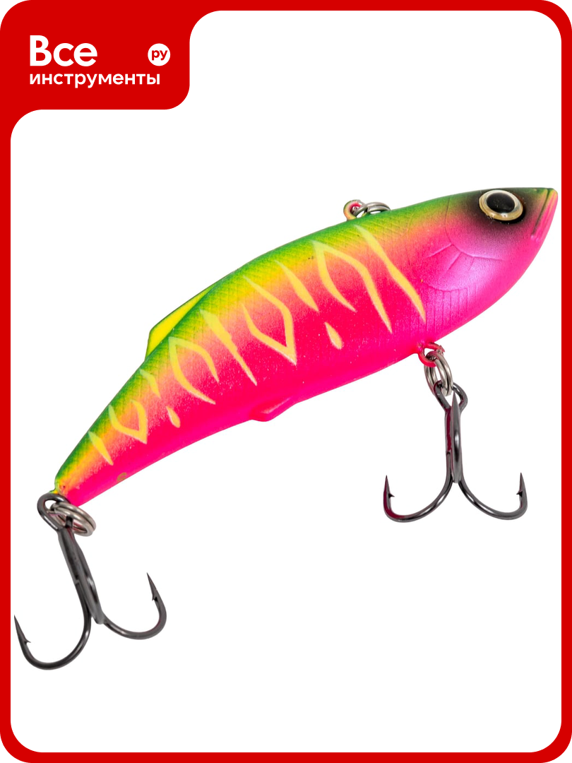 Воблер Strike Pro Rattle-N-Shad 75 цвет: A230S Watermelon Mat Tiger JL-027S#A230S