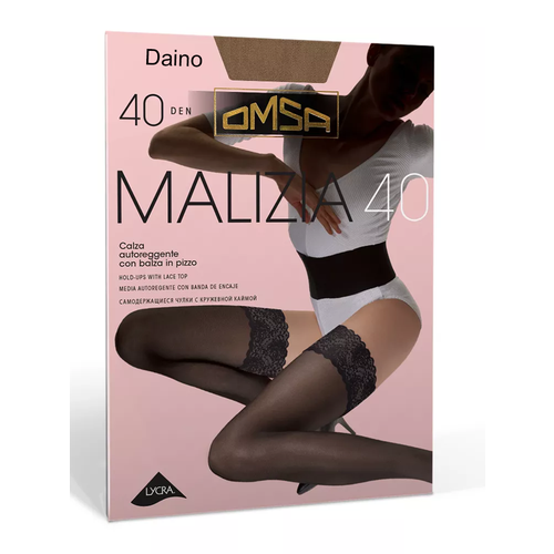 фото Чулки omsa malizia, размер 4, легкий загар