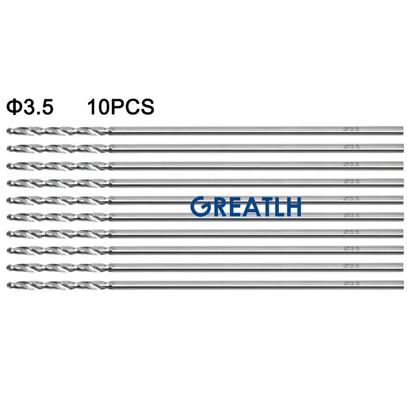 Сверла GREATLH из нержавеющей стали для костей 10 шт.