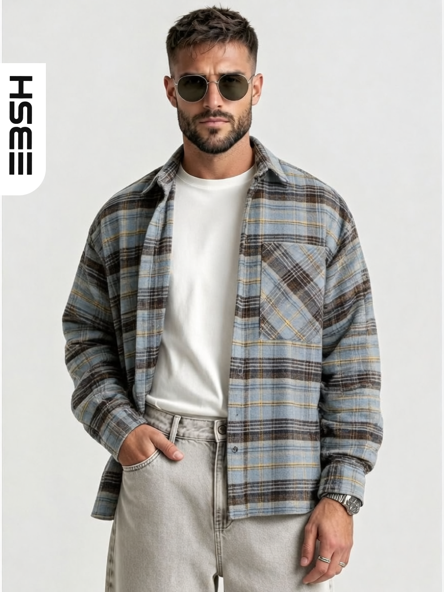 Рубашка EBSH Рубашка в клетку