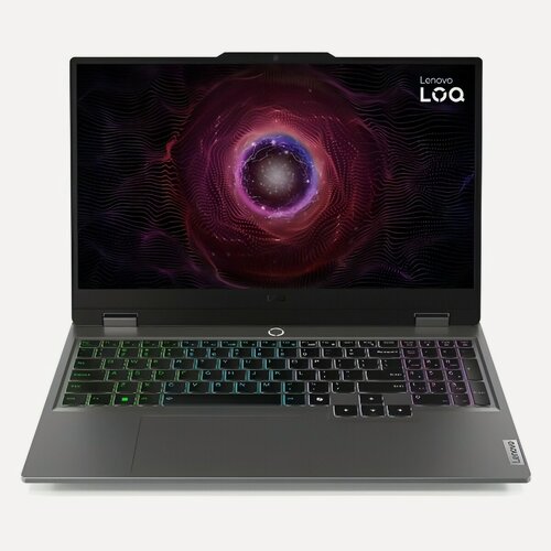 Изображение товара Ноутбук игровой Lenovo LOQ 15ARP9 15.6"/Ryzen 5 7235HS/12Гб/512Гб/GeForce RTX 3050A 4Гб/Win11/Серый(83JC00HNIN)