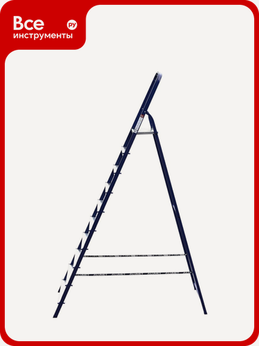 Изображение товара Стальная стремянка Алюмет 10 ступеней. Серия M8410