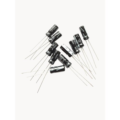 Конденсатор электролитический 100мкФ 16В 20 10 шт 272₽