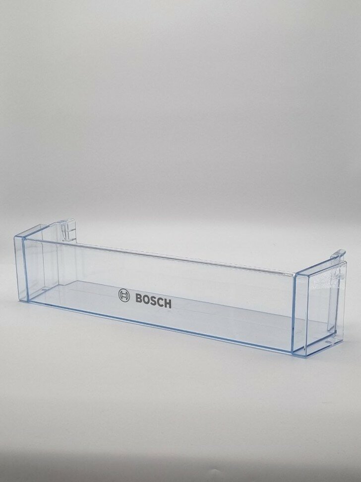 Балкон двери (полка для бутылок) для холодильника Bosch 470х120х93 мм с логотипом 709646