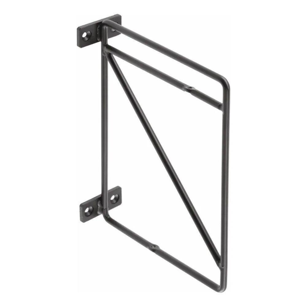 GTV Полкодержатель ROD 210x160 мм черный матовый PP-ROD-20M