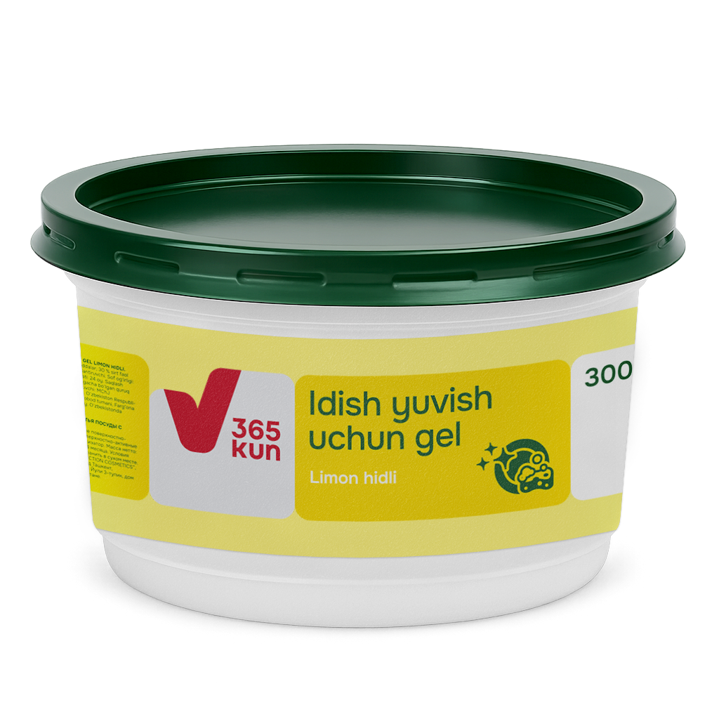 Гель для мытья посуды «Лимон» 365 KUN, 300 мл