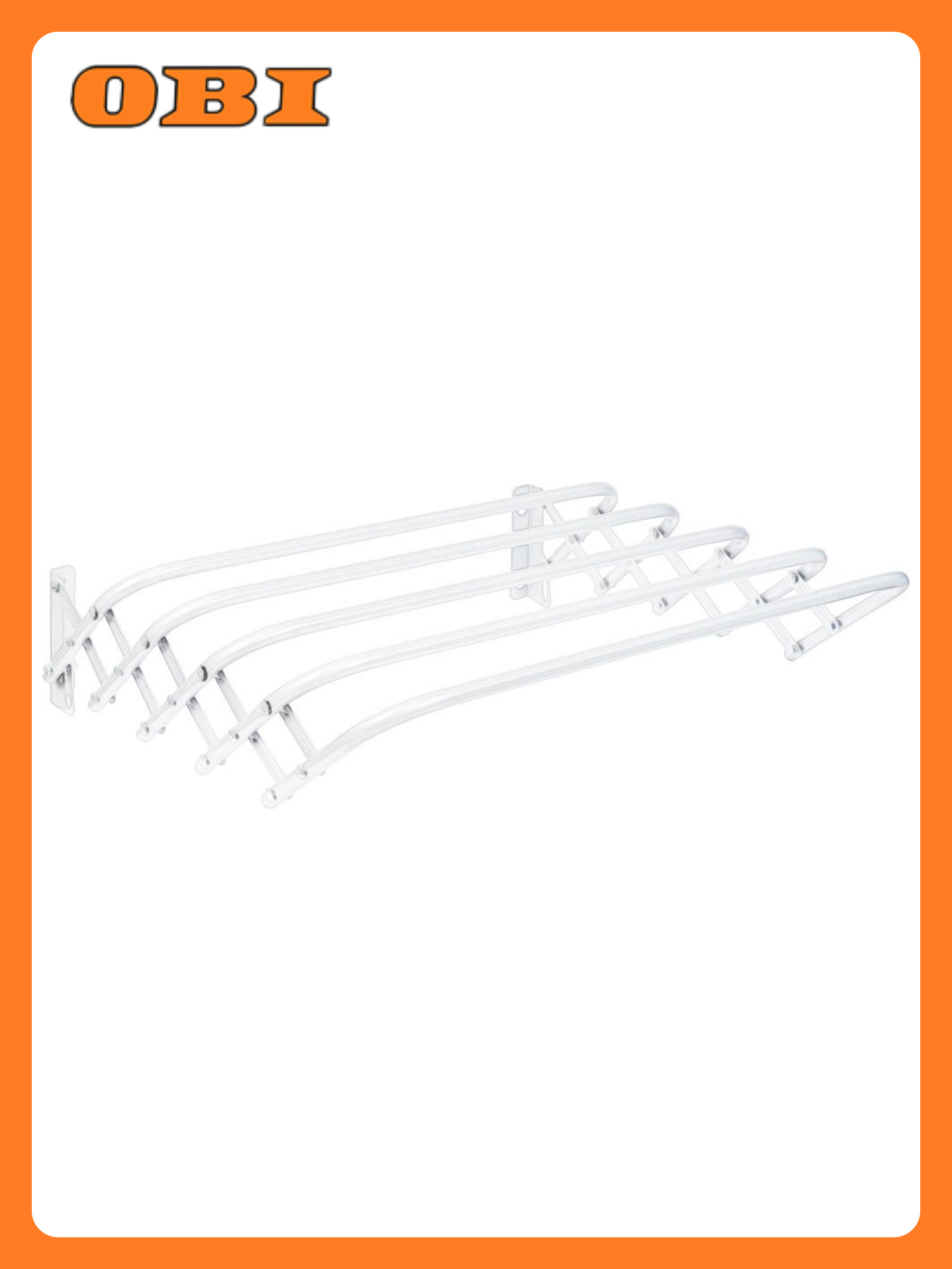 Сушилка Ника настенная СН60 3 м белый