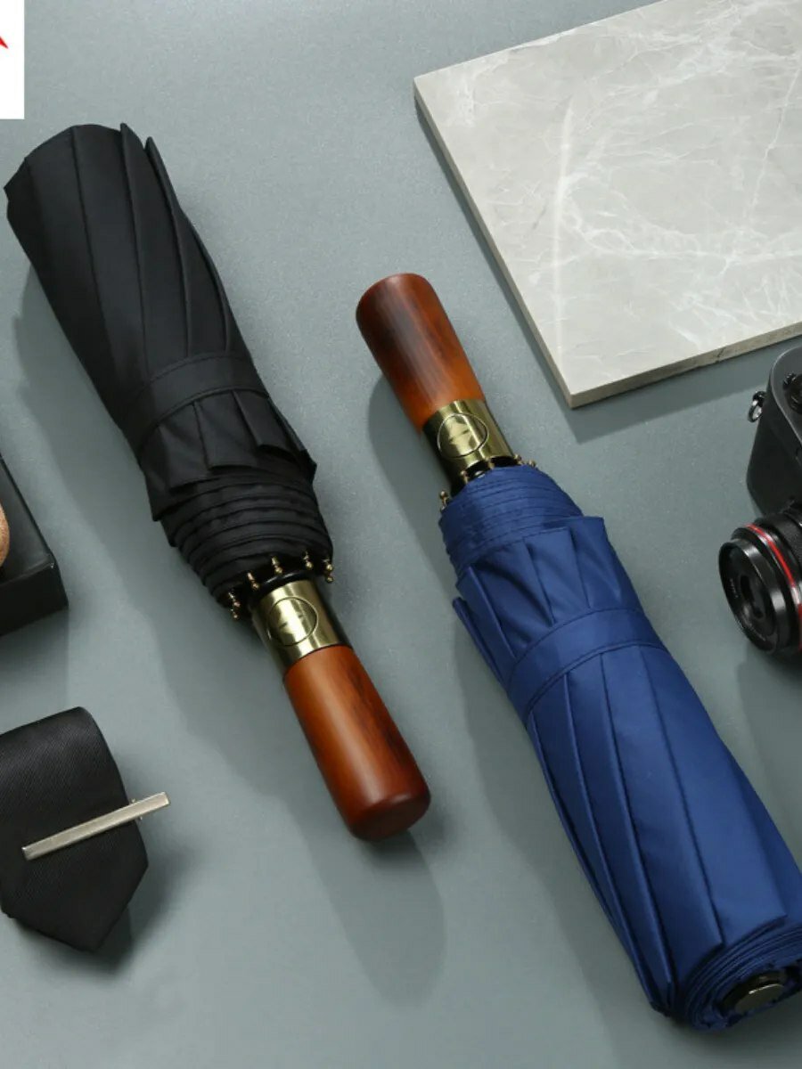 Смарт-зонт , черный — фото 1