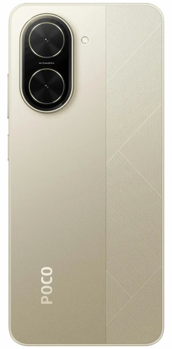 Poco C71 4 / 128GB смартфон марки Black EU, черный цвет, 6000 мАч — фото 1