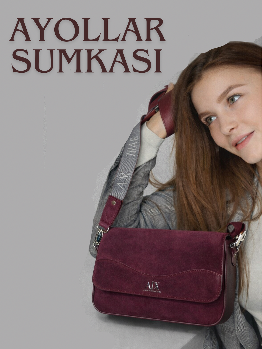 Ремень для сумки кросс-боди  ARMANI EXCHENGE