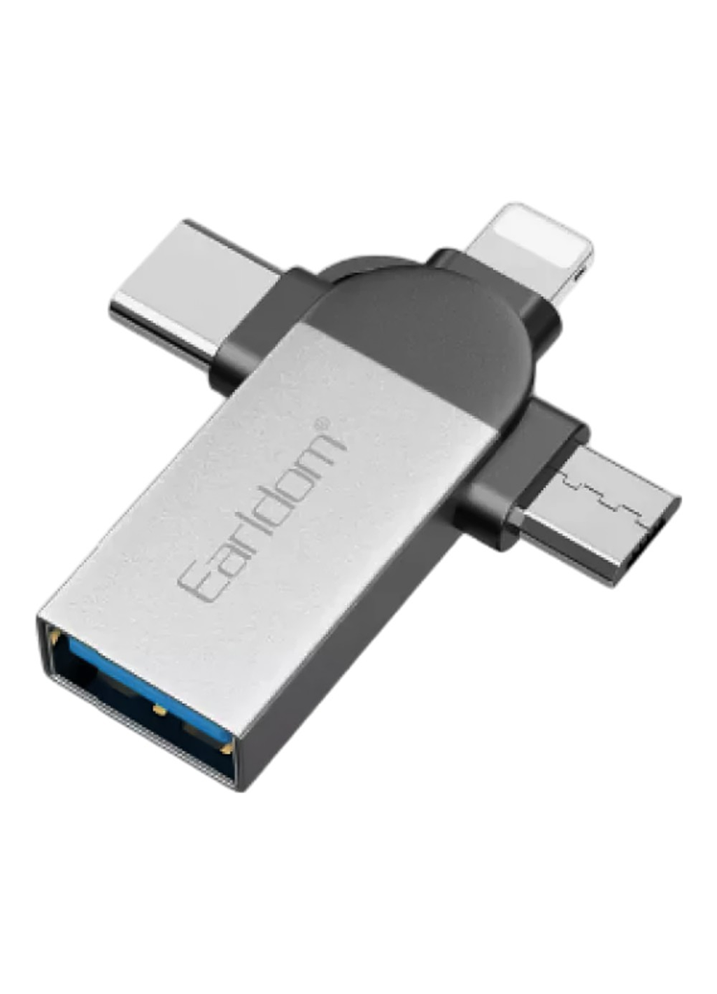 Адаптер Earldom OT93, 3 в 1, OTG, универсальный, для смартфонов и планшетов