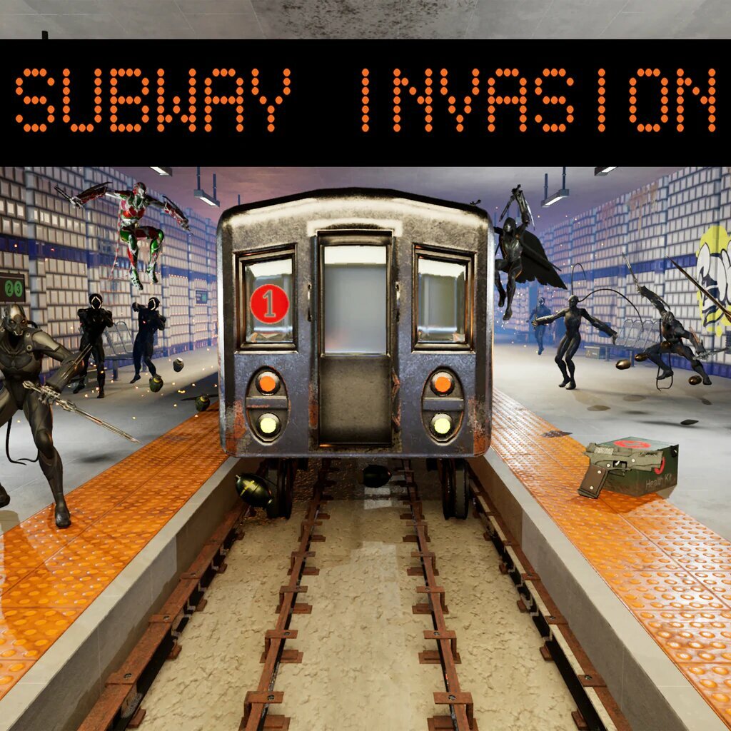 Игра Subway Invasion, цифровое издание PlayStation 5, регион Турция / код пополнения баланса