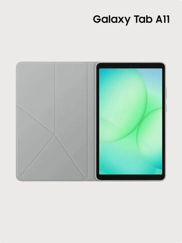 Изображение товара Чехол для Samsung Galaxy Tab A11, белый чехол-обложка с подставкой