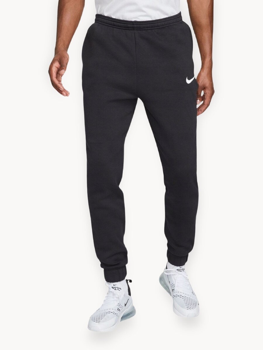 Брюки спортивные NIKE Fleece Park 20, размер L, черный/белый
