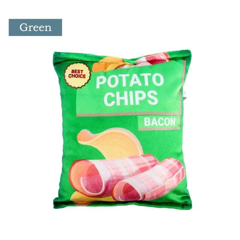 Бест чоис Potato Chips Bacon, 6, Green