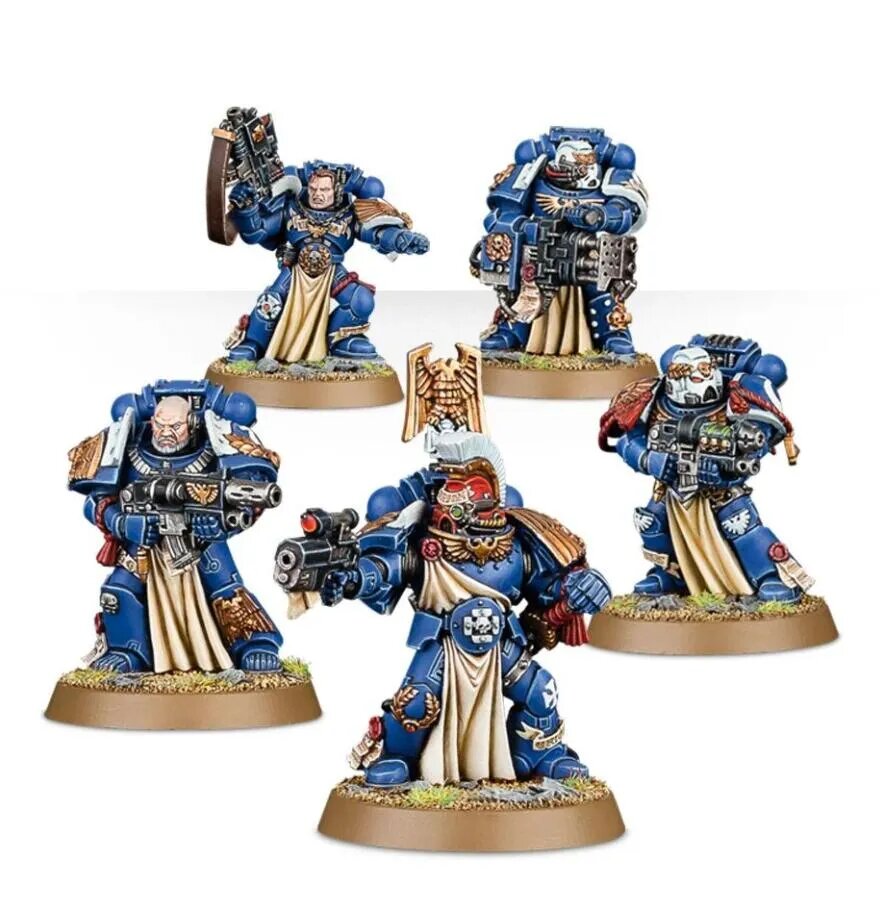 Смола вархаммер 40000 миниатюра Warhammer 40000 Space Marines Sternguard Veteran Squad миниатюры днд Фигурка для настольной игры