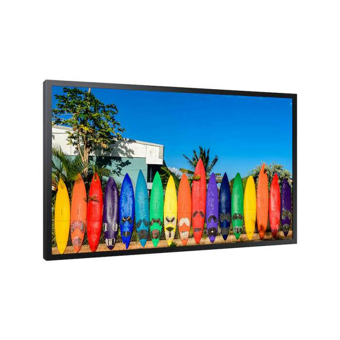 Профессиональный дисплей повышенной яркости Samsung [OM46B] 1920х1080,6000:1,4000кд/м2, проходной HDMI, Tizen 5.0