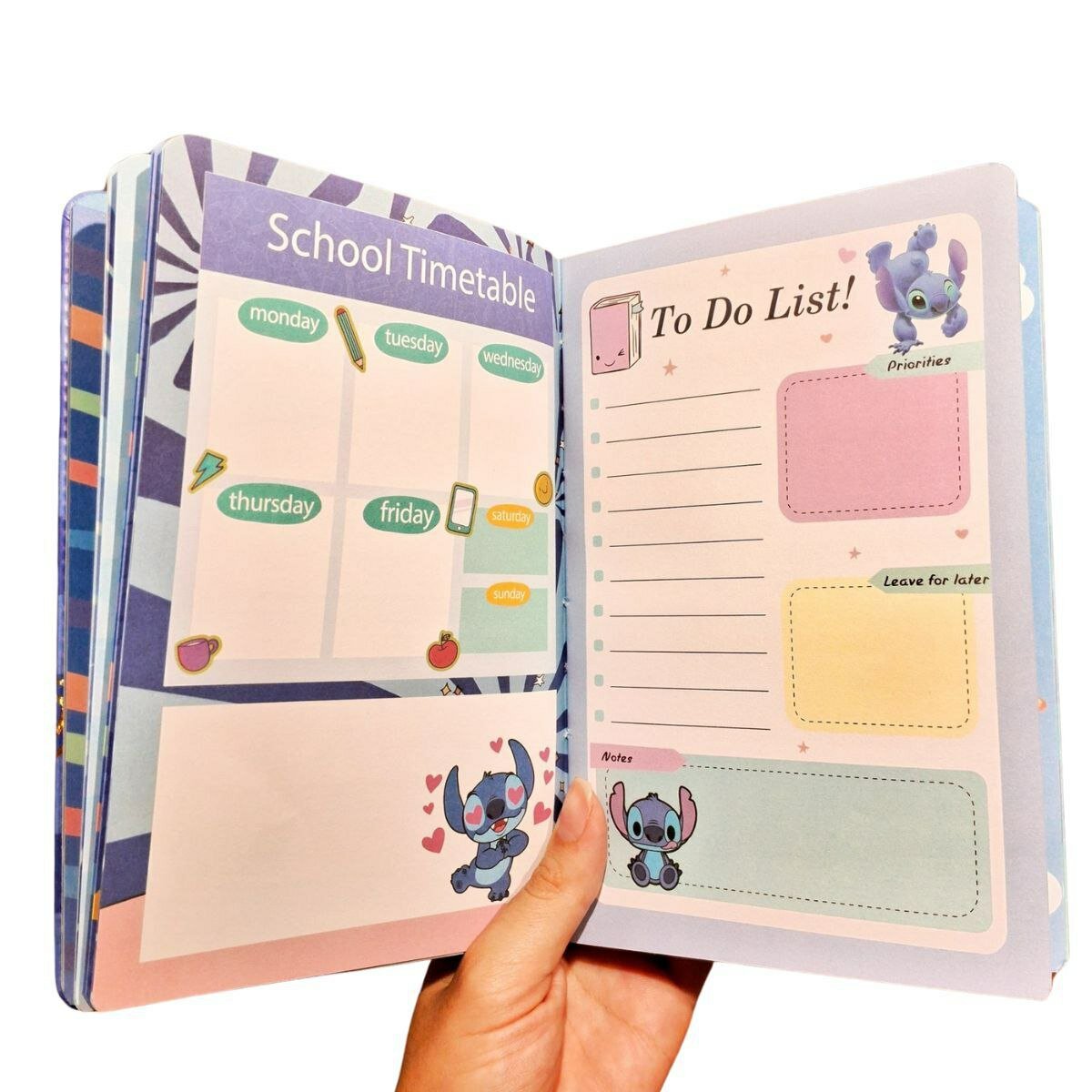 Блокнот "Stich Planner", премиум-класс, A6, дизайнерская бумага — фото 1