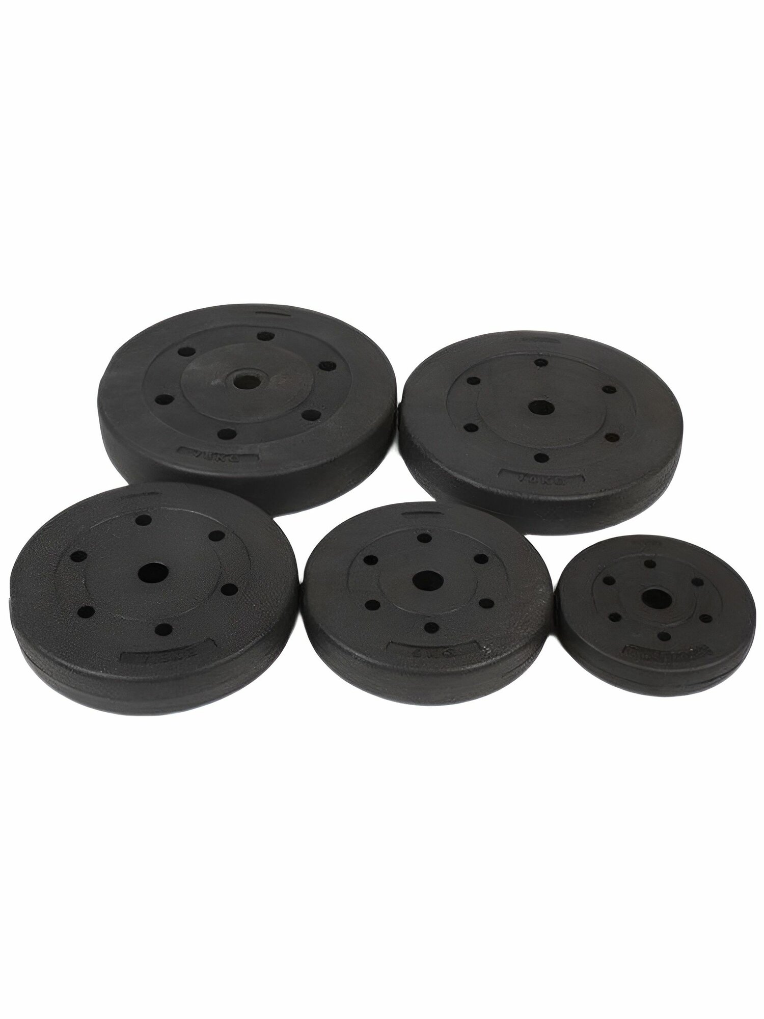 Диск пластиковый CPL-026-1.25, 1, 25 кг, d 26 мм, цемент, чёрный