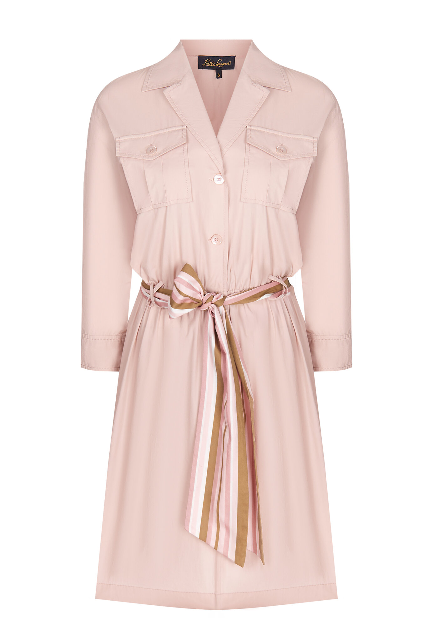 Платье Luisa Spagnoli, размер S, розовый,