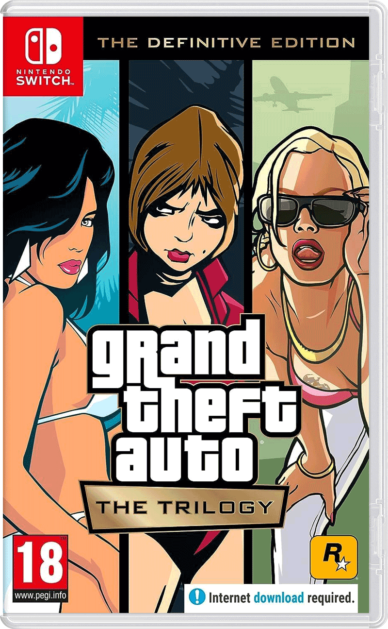 Grand Theft Auto: The Trilogy - The Definitive Edition [Nintendo Switch, русская версия]