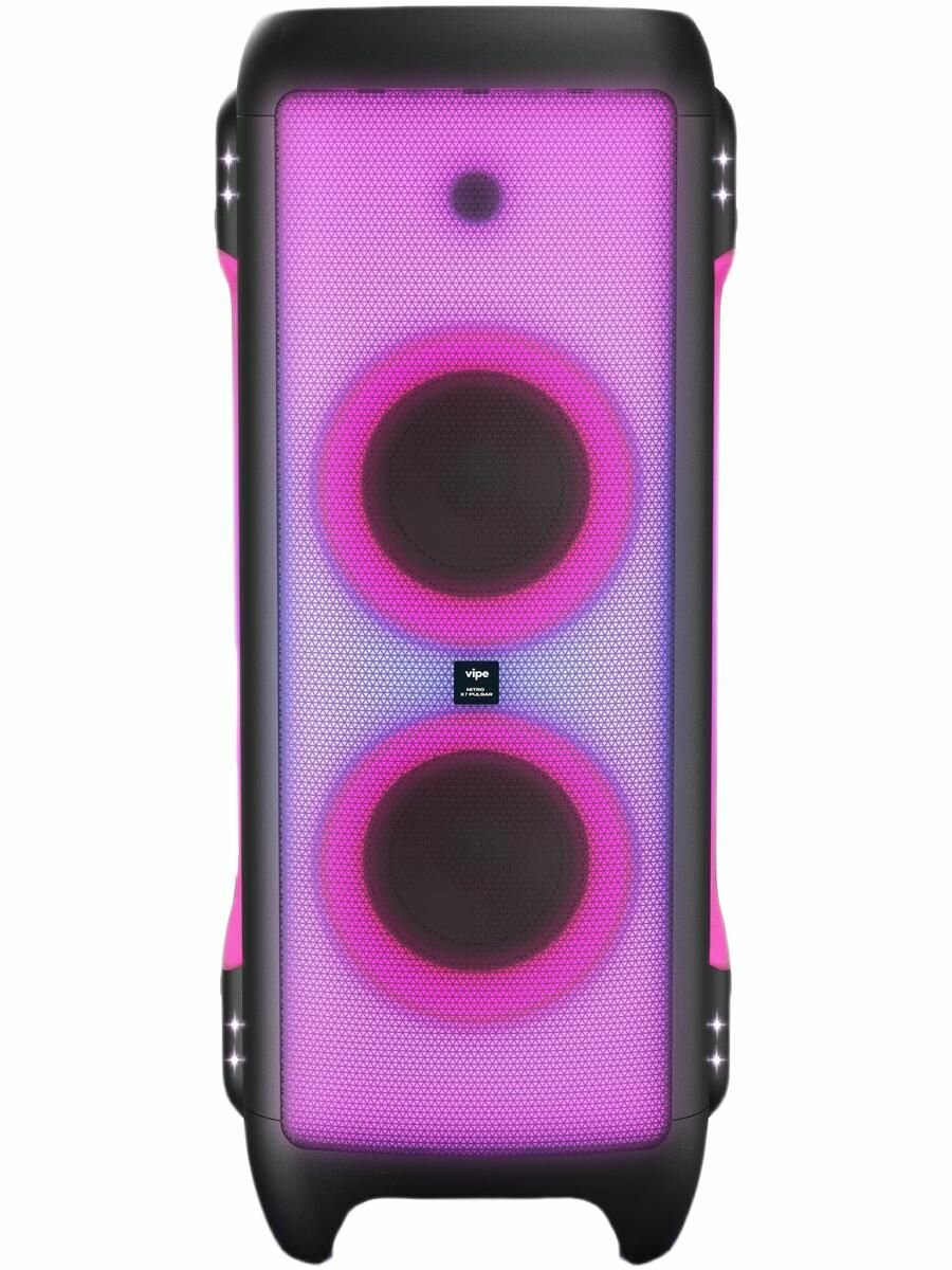 Беспроводная колонка Vipe Nitro X7 Pulsar (MKII), 3 динамика, 15 Вт, влагозащита IPX4, черная