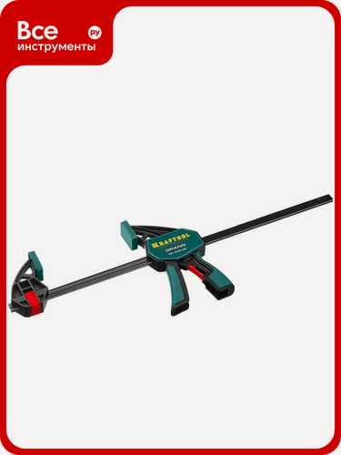 Изображение товара Пистолетная струбцина KRAFTOOL GP-60/8 600/85 мм 32226-60_z01 профессиональная стальная струбцина с рычажным механизмом