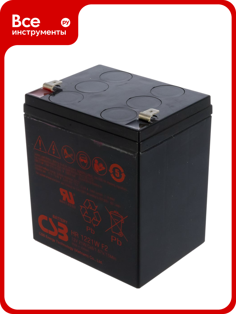 Аккумулятор для ИБП CSB HR1221W F2 УТ-00000113