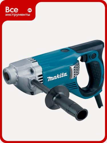 Изображение товара Дрель-миксер Makita UT1305, резиновый, серый, 165 мм, морозоустойчивый кабель, ключевой