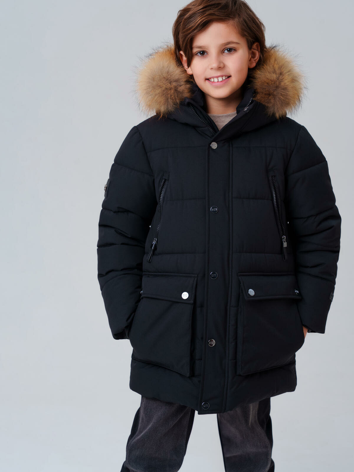 Куртка playToday размер 158 черный