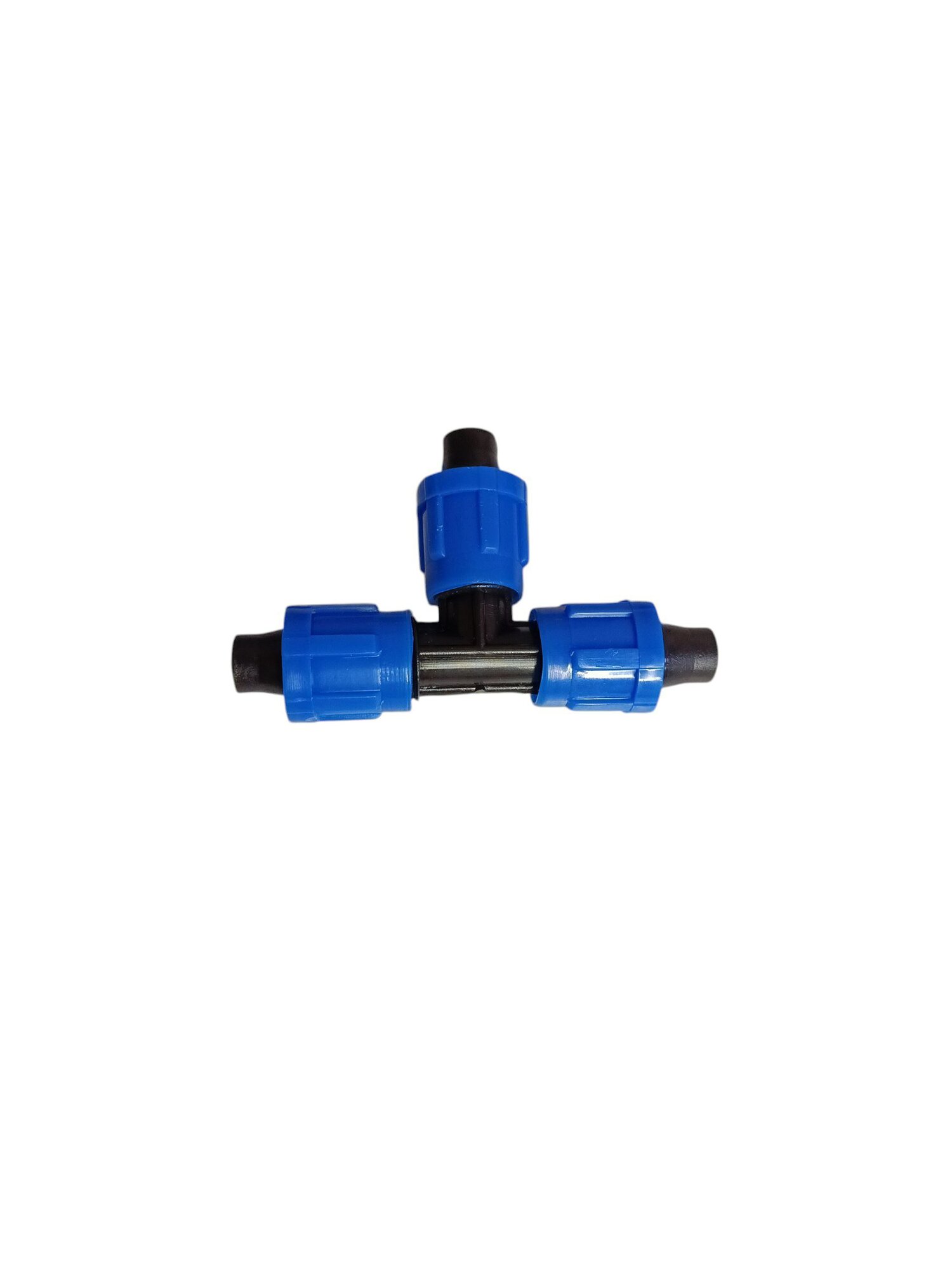 Тройник для подключения капельных лент и трубок (Диаметр: 16 мм)